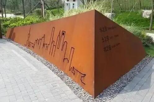花溪耐候钢挡土墙